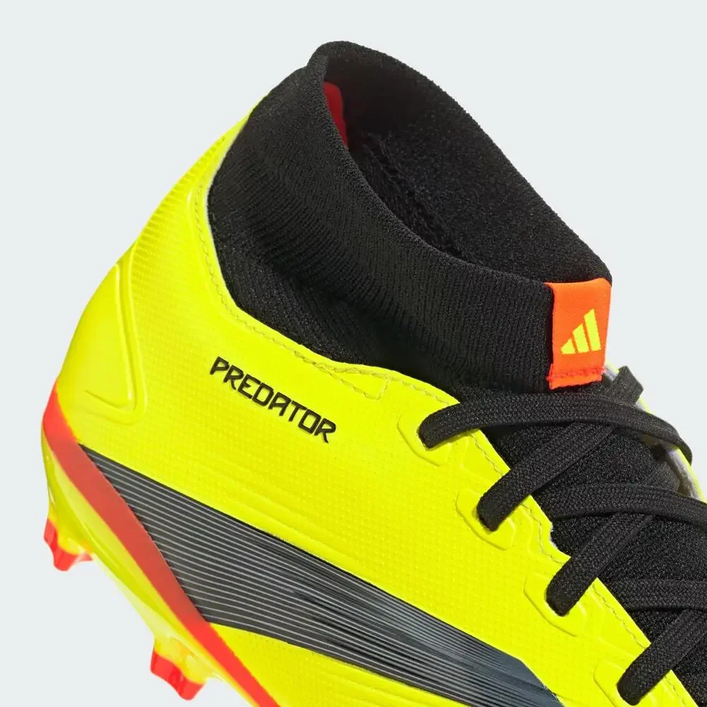 Adidas Predator 24 League IG7773 Men 6.5 Yellow Black FG Football Boots GBNC1613